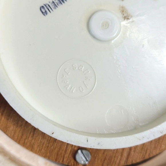 Vintage 70s Ceramic Couple Wind Up Music Playing Shelf Decor Japanese MCM 6.5" - Picture 17 of 17